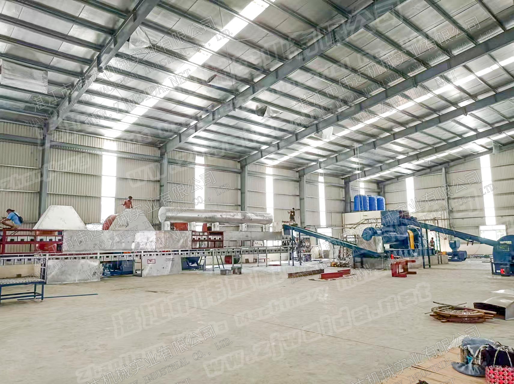 2024 Mixed Compound Sheet Rubber Production Line in Myanmar